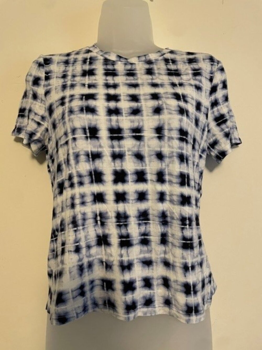 Proenza Schouler Short Sleeve T-Shirt Blue /White